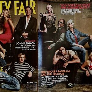 VANITY FAIR  2001  The Music Issue! 376 PAGES!